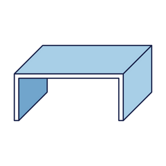 チャンネル曲げ（90°）